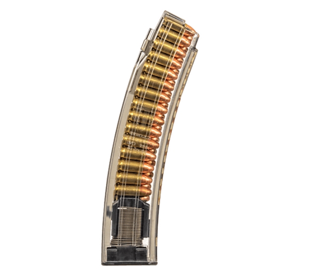 Picture of Ets Group Group Hkmp530 Rifle Mags  Clear Detachable 30Rd 9Mm Luger For H&K Mp5/Sp5k/Mp5k/94/Sp89 HKMP5-30 854094005461