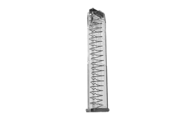 Picture of Ets Group Group Glk2030 Pistol Mags  30Rd Extended 10Mm Auto Compatible W/Glock 20/29/40 Clear Polymer GLK-20-30 854094005706