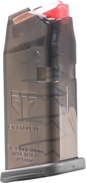 Picture of Ets Group Magazine For Glock 10Mm 10Rd Carbon Smoke Fits G29! SMKGLK29