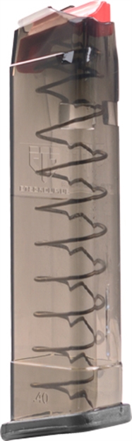 Picture of Ets Group Magazine For Glock 40Sw 19Rd Crbn Smoke 22/23/24/27 SMKGLK22140