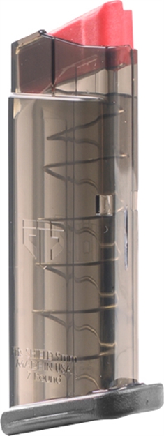 Picture of Ets Group Magazine S&W Shield 9Mm 7Rd Flush Carbon Smoke! SMKSW9SHD7