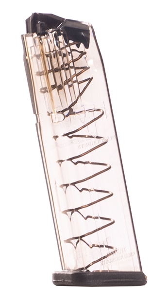 Picture of Ets Group Group Sw9mp17 Pistol Mags  Clear Detachable 17Rd 9Mm Luger For S&W M&P (Except Shield Variant) SW9-MP-17