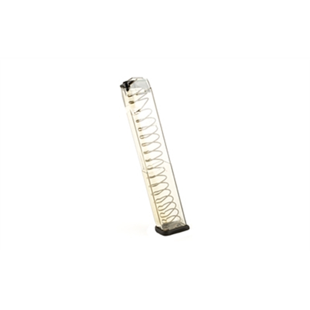 Picture of Ets Group Group Glk22210 Pistol Mags  30Rd Extended 40 S&W Compatible W/Glock 22/23/24/27/35 Gen1-4 Clear Polymer GLK-22-210 854094005393