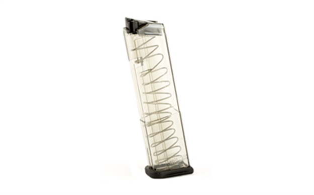 Picture of Ets Group Group Glk4312 Pistol Mags  12Rd 9Mm Luger Compatible W/ Glock 43 Clear Polymer GLK-43-12
