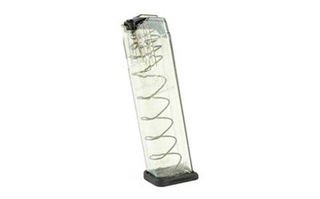 Picture of Ets Group Group Glk922 Pistol Mags Competition Legal 22Rd 9Mm Luger Compatible W/Glock 17/18/19/19X/26/34/45 Gen1-5 Clear Polymer GLK-9-22