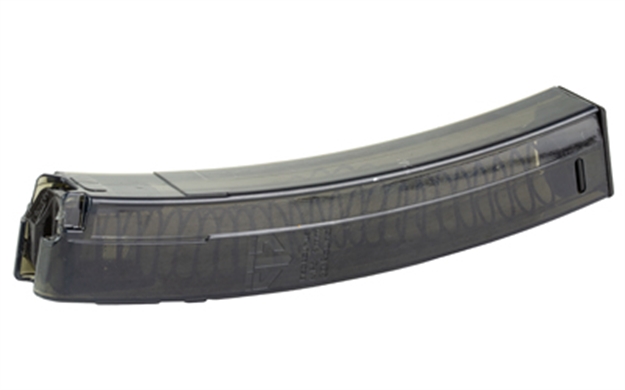 Picture of Ets Group Group Smkhkmp530 Pistol Mags  30Rd Standard 9Mm Luger Compatible W/ HK Mp5/Mp5k/94/Sp89/Sp5k Smoke Polymer SMK-HKMP5-30 850016478443