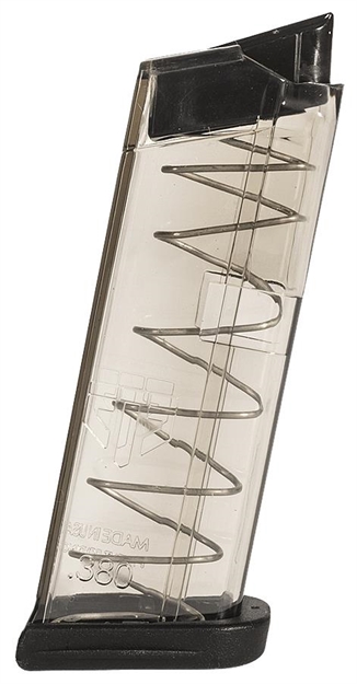 Picture of Ets Group Group Glk42 Pistol Mags  7Rd 380 Acp Compatible W/ Glock 42 Clear Polymer GLK-42