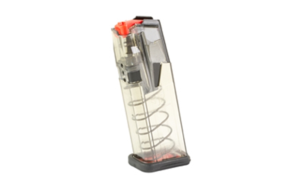 Picture of  Ets Group Group Omgglk19 Omega  15Rd 9Mm Compatible W Glock 19 Gen1-5 Translucent Smoke 810127170186