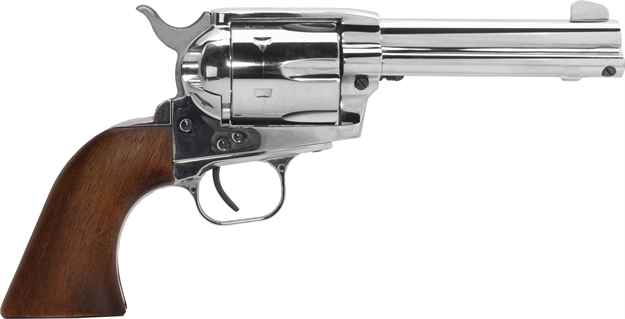 Picture of European American Armory Bounty Hunter 44Mag 4.5" FS Nickel Wood 770085 741566103407
