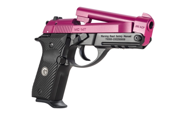 Picture of European American Armory Mc14t Tip UP 380Acp Pink/Black 3.81" 13Rd 390865