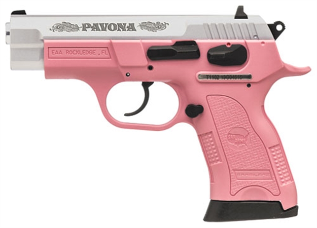 Picture of European American Armory Sarb6pl 9Mm Compact AS 13-Shot Pink Stainless