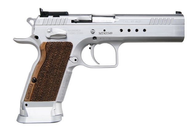 Picture of European American Armory Witness Limited .45Acp 10Rd AS Chrome Wood