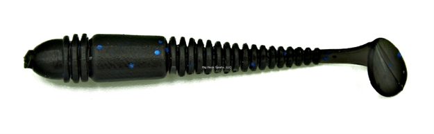 Picture of Eurotackle Micro Finesse, B-Vibe , Soft Lure, 2", Black, 8/Pack