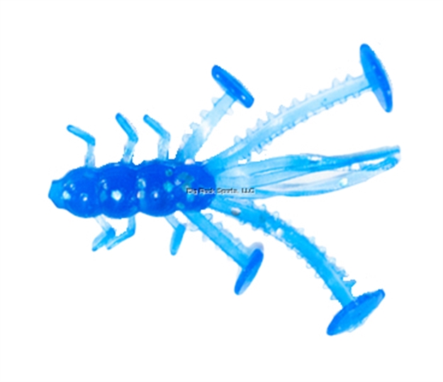 Picture of Eurotackle Micro Finesse, Crazy Critter, Soft Lure, 1.1",Blue , 8/Pack