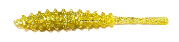 Picture of Eurotackle Micro Finesse, Eurogrub JR , Soft Lure, 0.8", Gold, 12/Pack