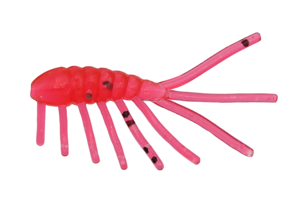 Picture of Eurotackle Micro Finesse Gamma Scud - Red Bf, 0.8", 8/Pack