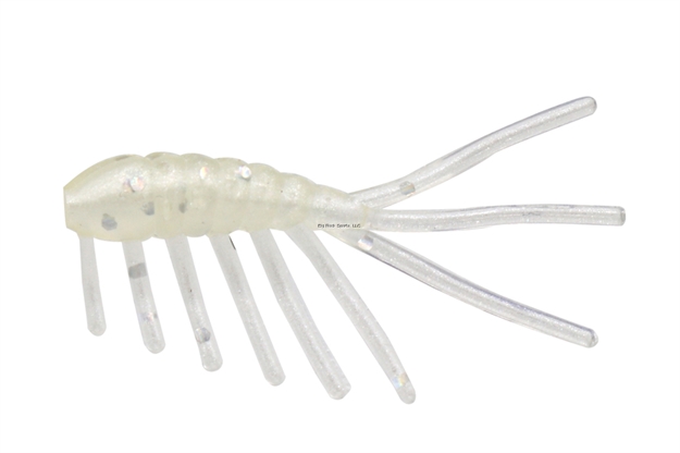 Picture of Eurotackle Micro Finesse Gamma Scud - White Sf, 0.8", 8/Pack