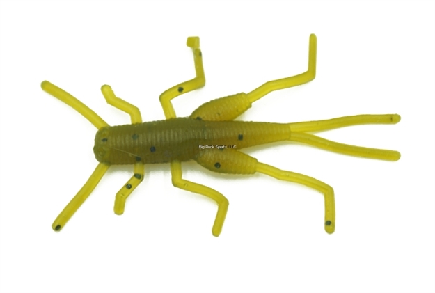 Picture of Eurotackle Micro Finesse, Killer Hopper , Soft Lure, 1.4", Green Pumpkin, 8/Pack