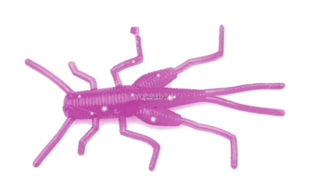 Picture of Eurotackle Micro Finesse, Killer Hopper , Soft Lure, 1.4", Pink, 8/Pack