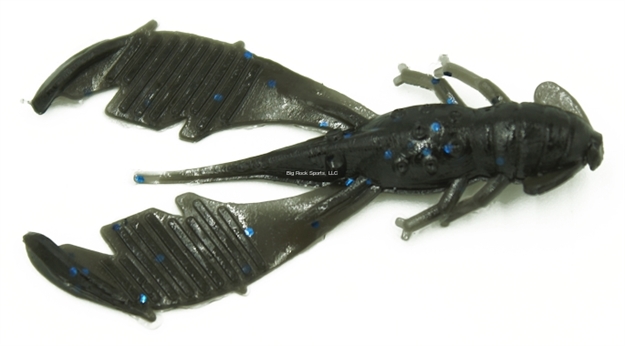 Picture of Eurotackle Micro Finesse, Metacraw , Soft Lure, 1.8", Black, 8/Pack