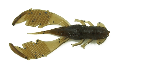 Picture of Eurotackle Micro Finesse, Metacraw , Soft Lure, 1.8", Brown, 8/Pack