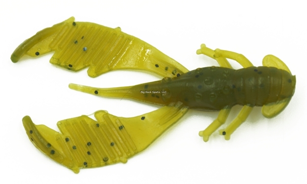 Picture of Eurotackle Micro Finesse, Metacraw , Soft Lure, 1.8", Green Pumpkin, 8/Pack