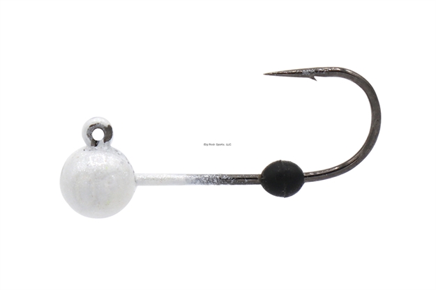 Picture of Eurotackle Micro Finesse Premium Tungsten Head 1/32Oz #4  -White, 3/Pack