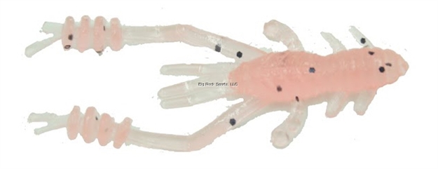 Picture of Eurotackle Micro Finesse, Shrimp-X, Soft Lure, 1.5",  Pink, 8/Pack