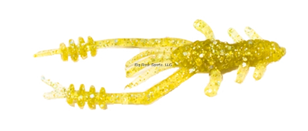 Picture of Eurotackle Micro Finesse, Shrimp-X, Soft Lure, 1.5", Gold , 8/Pack