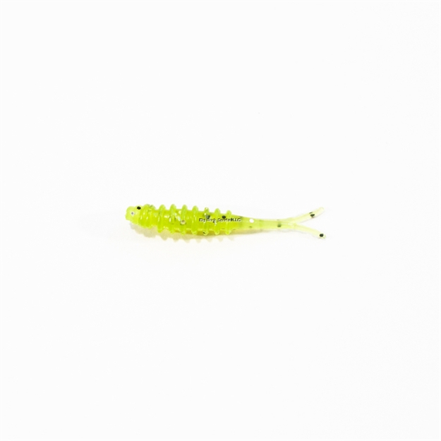 Picture of Eurotackle Micro Finesse Y-Fry, Soft Lure, 1.2", Chartreuse