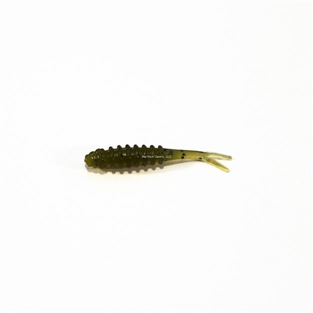 Picture of Eurotackle Micro Finesse Y-Fry, Soft Lure, 1.2", Green Pumpkin