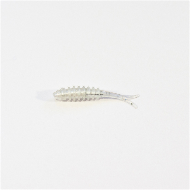 Picture of Eurotackle Micro Finesse Y-Fry, Soft Lure, 1.2", White