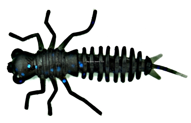 Picture of Eurotackle Mirco Finesse, Anisoptera, Soft Lure, 1.5",  Black, 8/Pack