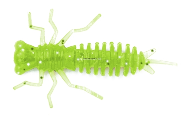 Picture of Eurotackle Mirco Finesse, Anisoptera, Soft Lure, 1.5",  Chartreuse, 8/Pack