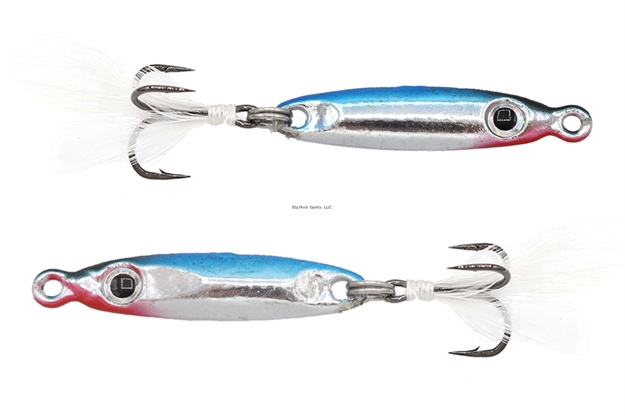 Picture of Eurotackle T-Flasher 1/4Oz - Blue Chrome (Uv),Tungsten Jig, 1.4"
