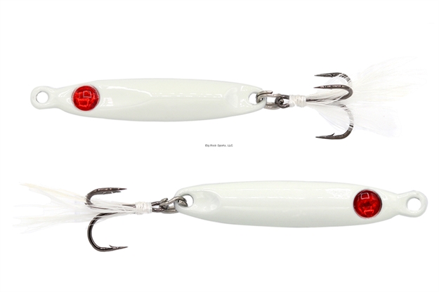 Picture of Eurotackle T-Flasher 5/8Oz - Albiglow (Glow), Tungsten Jig, 1.8"