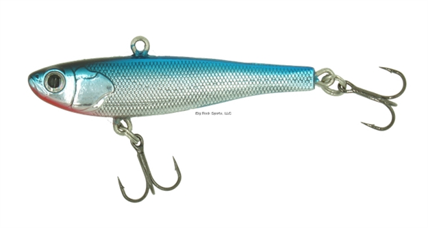 Picture of Eurotackle Z-Darter 3/8Oz, 2.25", Darting Hard Lure, Blue Chrome Uv, 1/Pack