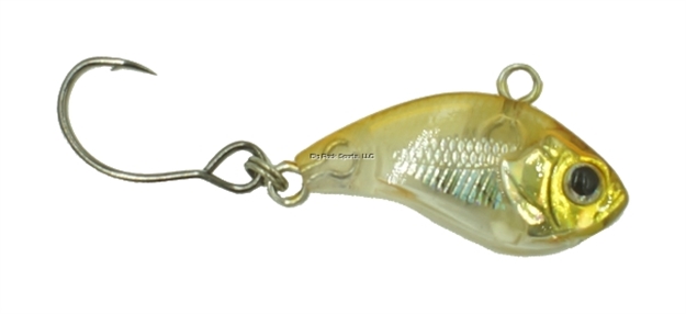 Picture of Eurotackle Z-Viber 1/16Oz, 1", Micro Lipless Crankbait, Single Hook Owner #10, 2X Tungsten Bb's, Ayu, 1/Pack