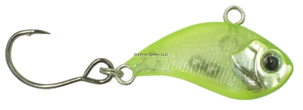 Picture of Eurotackle Z-Viber 1/16Oz, 1", Micro Lipless Crankbait, Single Hook Owner #10, 2X Tungsten Bb's, Chartreuse, 1/Pack