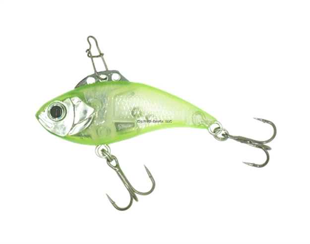 Picture of Eurotackle Z-Viber 1/8Oz, 1.6", Micro Lipless Crankbait, Tungsten Bb's, Chartreuse 1/Pack