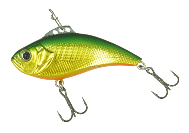 Picture of Eurotackle Z-Viber 3/8Oz, 2.4", Micro Lipless Crankbait, Tungsten Bb's, Fire Tiger, 1/Pack