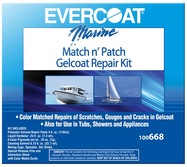 Picture of Evercoat Gelcoat Match & Patch Kit