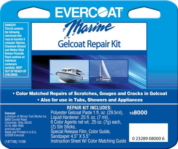 Picture of Evercoat Gelcoat Rpr Kit