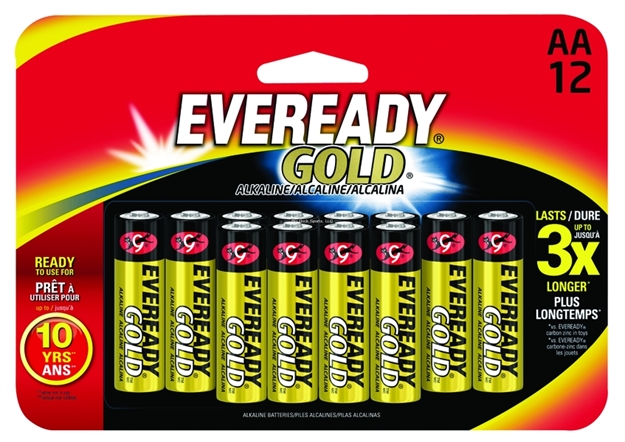 Picture of Eveready Gold Alkaline Aa-12 Batteries 12Pk