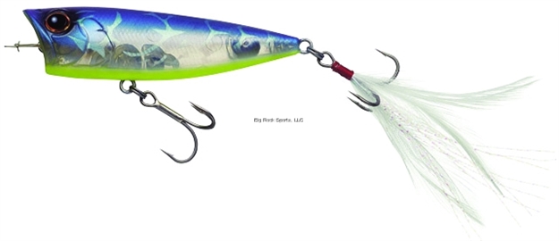 Picture of Evergreen Topwater Popper, 2 2/3", 3/8 Oz, Smash Shad, Floating