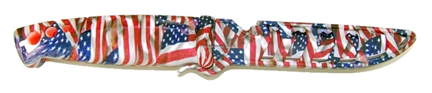 Picture of Evolution 4" Bait Knife American Flag