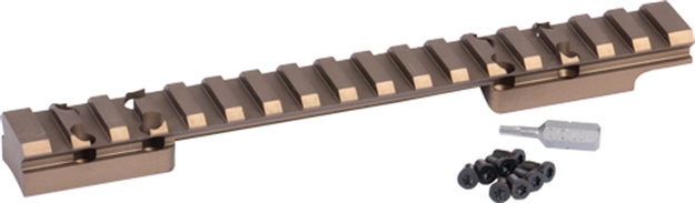 Picture of Evolution Gun Works Scope Base HD Browning  X- Bolt LA Scp Mnt 0 Moa Bronze EGW81024B