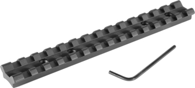 Picture of Evolution Gun Works Scope Base Winchester 88 100 Picatinny Rail Mnt 0 Moa EGW42800 841370105984