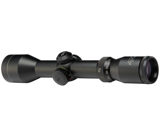 Picture of Excalibur Twilight Deluxe Riflescope, 3-6X44mm, Illum. Red/Green, Black, 30Mm Tube, 300-400 Fps