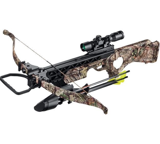 Picture of Excalibur Matrix Grizzly Mossy Crossbow, Oak Break UP Country W/Vari-Zone Lite Stuff Package